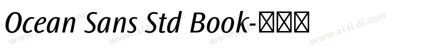 Ocean Sans Std Book字体转换